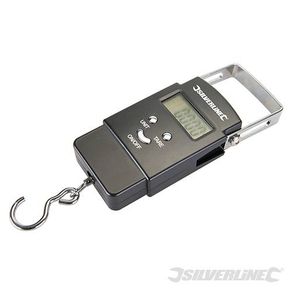 Image of Silverline bilancia elettronica tascabile con gancio Max 40 kg Prezzo