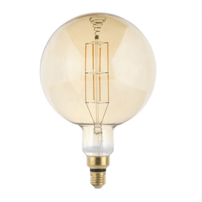 Image of Lampada led bulbo e27 8 watt g200 filamento risparmio energetico 1800k