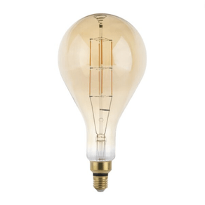 Image of Lampada led bulbo e27 8 watt ps160 filamento risparmio energetico 1800k