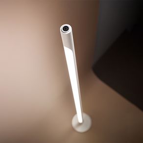 Image of Piantana in metallo moderna stick bianco led - Piantana In Metallo Moderna Stick Bianco Led