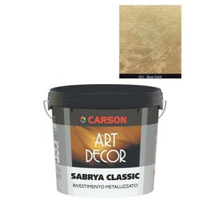 Image of Sabrya classic decorativo effetto sabbiato metallico carson 1 litrogold - Sabrya Classic Decorativo effetto sabbiato metallico - Carson 1 Litro/Gold
