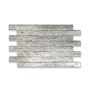 Image of North stone pannelli parete in abs finta pietra effetto 3d 100x60cm x 06mm - North Stone - Pannelli parete in ABS finta pietra effetto 3D 100x60cm x 0.6mm