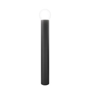 Image of Paletto per esterno skittle nero con diffusore a sfera 0 cm 1xe27 - Paletto per esterno SKITTLE nero con diffusore a sfera 0 cm.. (1xE27)