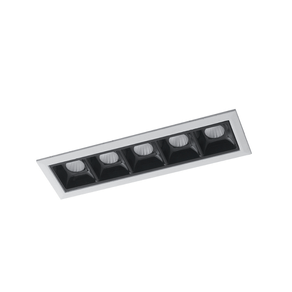 Image of Incasso led sinkro antiriflesso bianco e nero 4000kluce naturale 147 cm - Incasso LED SINKRO antiriflesso bianco e nero 4000K(luce naturale) 14,7 cm.