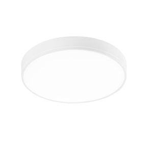Image of Plafoniera led klio rotonda bianca 648w luce naturale 40 cm - Plafoniera LED KLIO rotonda bianca 64,8W luce naturale 40 cm.
