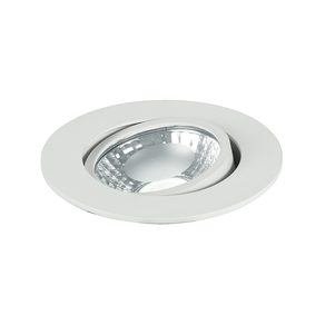 Image of Incasso led orione rotondo in alluminio bianco orientabile 6w 4000k luce naturale 87x57 cm - Incasso LED ORIONE rotondo in alluminio bianco orientabile 6W 4000K (luce naturale) 8,7x5,7 cm..