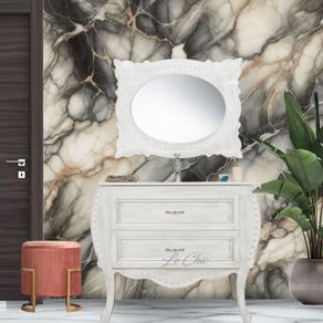 Image of Mobile bagno Sorriso finitura luxury white