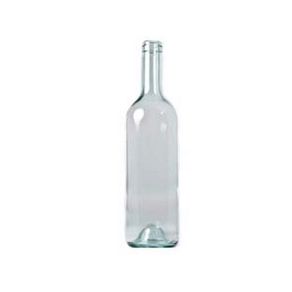 Image of 20pz bottiglia bordolese in vetro trasparente tonda per vino capacit lt075 codferxfer253376 - 20Pz Bottiglia Bordolese In Vetro Trasparente Tonda Per Vino - Capacit? Lt.0,75 Cod:Ferx.Fer253376
