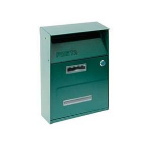 Image of Cassetta portariviste per esterni verde cm215x105x33h colore verde codferxfer170925 - Cassetta Portariviste Per Esterni Verde - Cm.21,5X10,5X33H. - Colore Verde Cod:Ferx.Fer170925