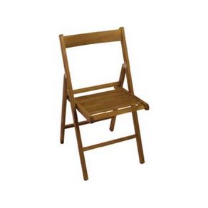 Image of 4pz sedia birreria piùghevole in legno scuro cm417x66x875h chiusa colore noce codferxfer183161 - 4Pz Sedia Birreria piùghevole In Legno Scuro - Cm.41,7X6,6X87,5H. (Chiusa) Colore Noce Cod:Ferx.Fer183161