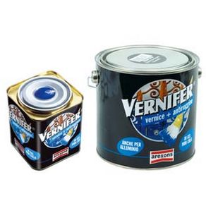 Image of Vernifer vernice antiruggine in gel blu brillante 4872 ml750 codferxfer30908 - Vernifer Vernice Antiruggine In Gel - Blu Brillante (4872) Ml.750 Cod:Ferx.Fer30908