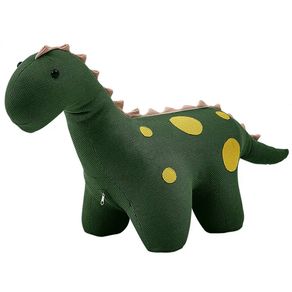Image of Sedia Poltrona per Bambini a Forma di Dinosauro 90x30x50 cm con Seduta Morbida Verde Scuro