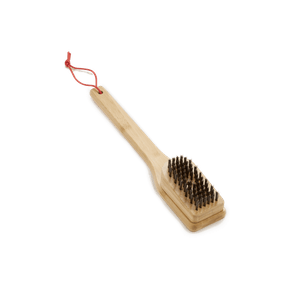 Image of Spazzola per griglie barbecue 30cm in bamboo weber