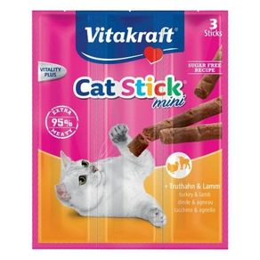 Image of Cat-stick mini tacchino e agnello 3 pz 18 gr